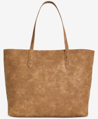 Stud Nubuck Large Tote, Macy's Exclusive