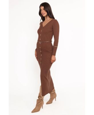 Women's Brydie Long Sleeve Midi Dress