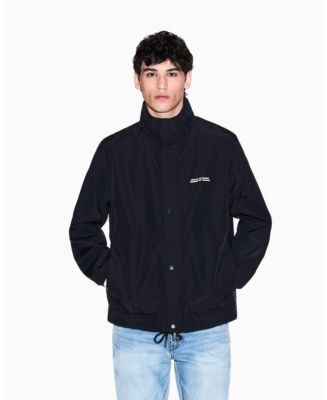 A|X Armani Exchange Men's Nylon Cuff Hooded Jacket - Macy's