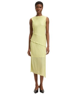 Women's Layered Effect Pliss&eacute; Dress