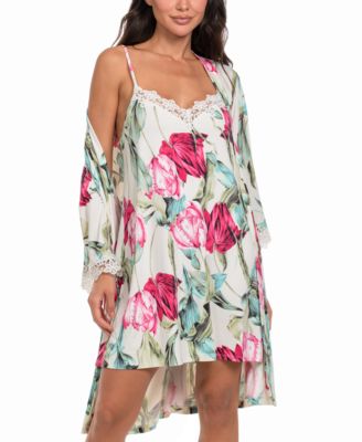 Women's Tulip Garden Print Knit Chemise