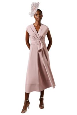 alice shirred midi dress red check Black Gingham Shirred Tiered Darla Maxi Dress
