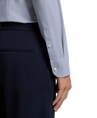 Men's Printed Performance-Stretch Jersey Slim-Fit Dress Shirt