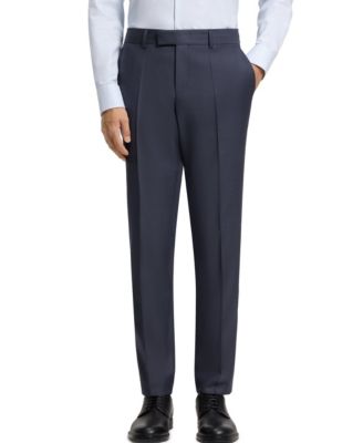 Men's Two-Piece Slim-Fit Patterned Virgin Wool Suit