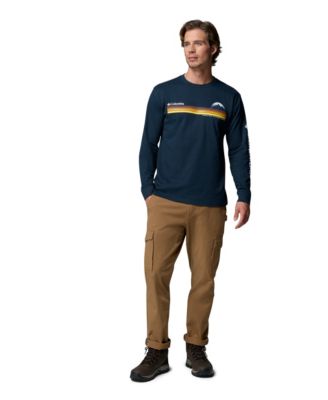 Men's Gauge Graphic Long-Sleeve T-Shirt