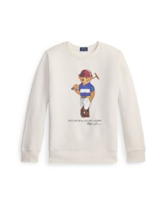 Polo Ralph Lauren - Boys' 8-18 Polo Bear Crewneck Sweatshirt