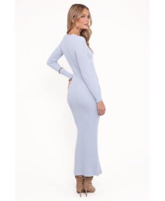 Women's Irene Long Sleeve Midi Dress