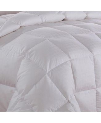 Cotton Lightweight Down Comforter with Dobby Sateen Weave
