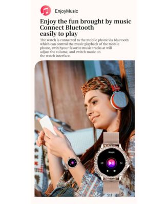 Smart Watches (Answer/Dial Calls) With Remote Camera Control Music Playback Control Outdoor Sports Fitness Tracker For IOS And Android Phones