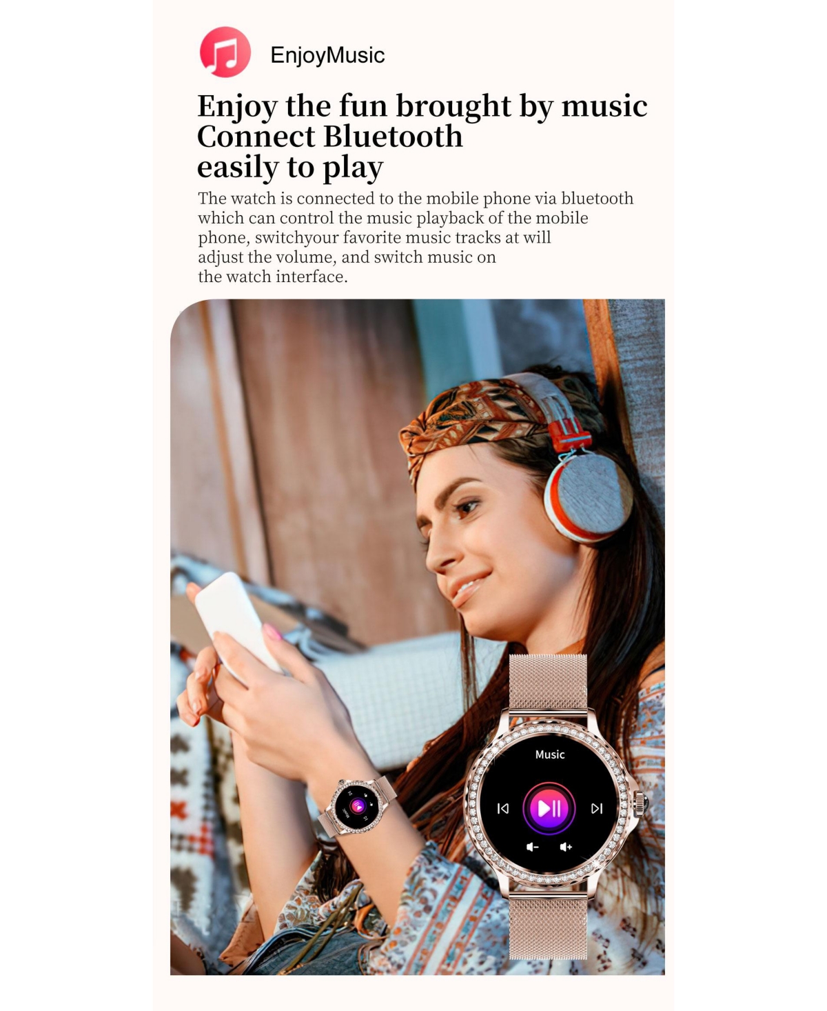 Smart Watches (Answer/Dial Calls) With Remote Camera Control Music Playback Control Outdoor Sports Fitness Tracker For Ios And Android Phones