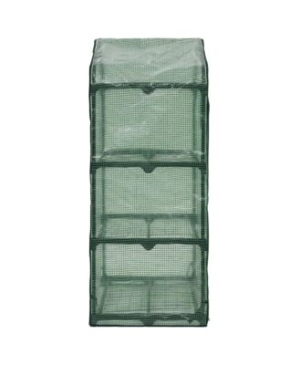 3-Tier Mini Greenhouse 27.2"x19.3"x49.2"