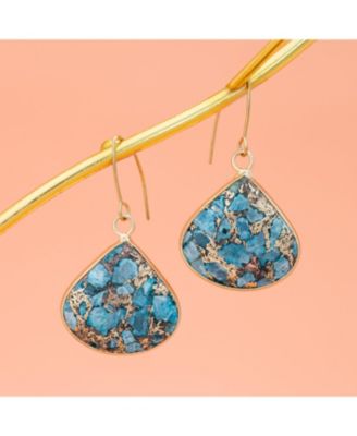 Emperor Stone Blossom Earrings