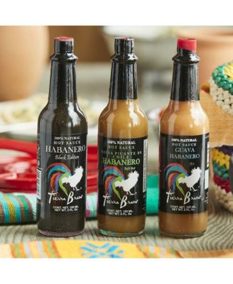 Trio of Hot Sauces with Servilleta