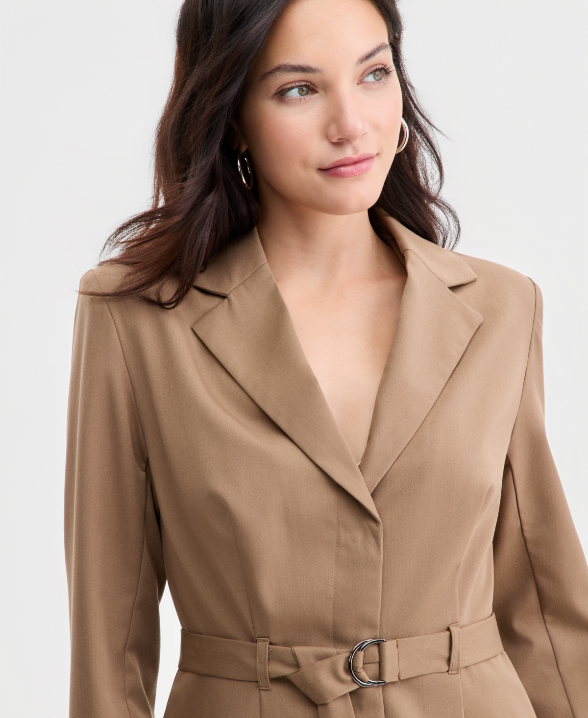 Bar Iii Women's Belted Blazer Romper, Macy's Exclusive