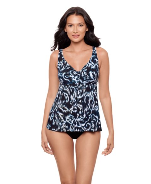Женские купальники Miraclesuit Women's Adorn Ayla Underwire V-Neck Tankini