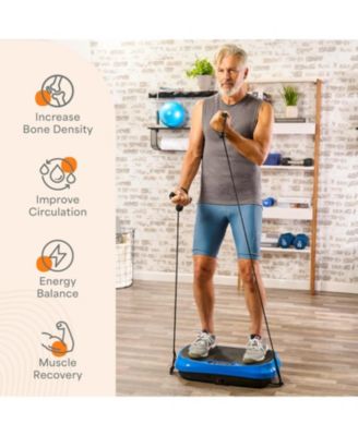 Waver Mini Vibration Plate Exercise Machine for Lymphatic Drainage – Compact Whole Body Vibrating Platform for Muscle Toning