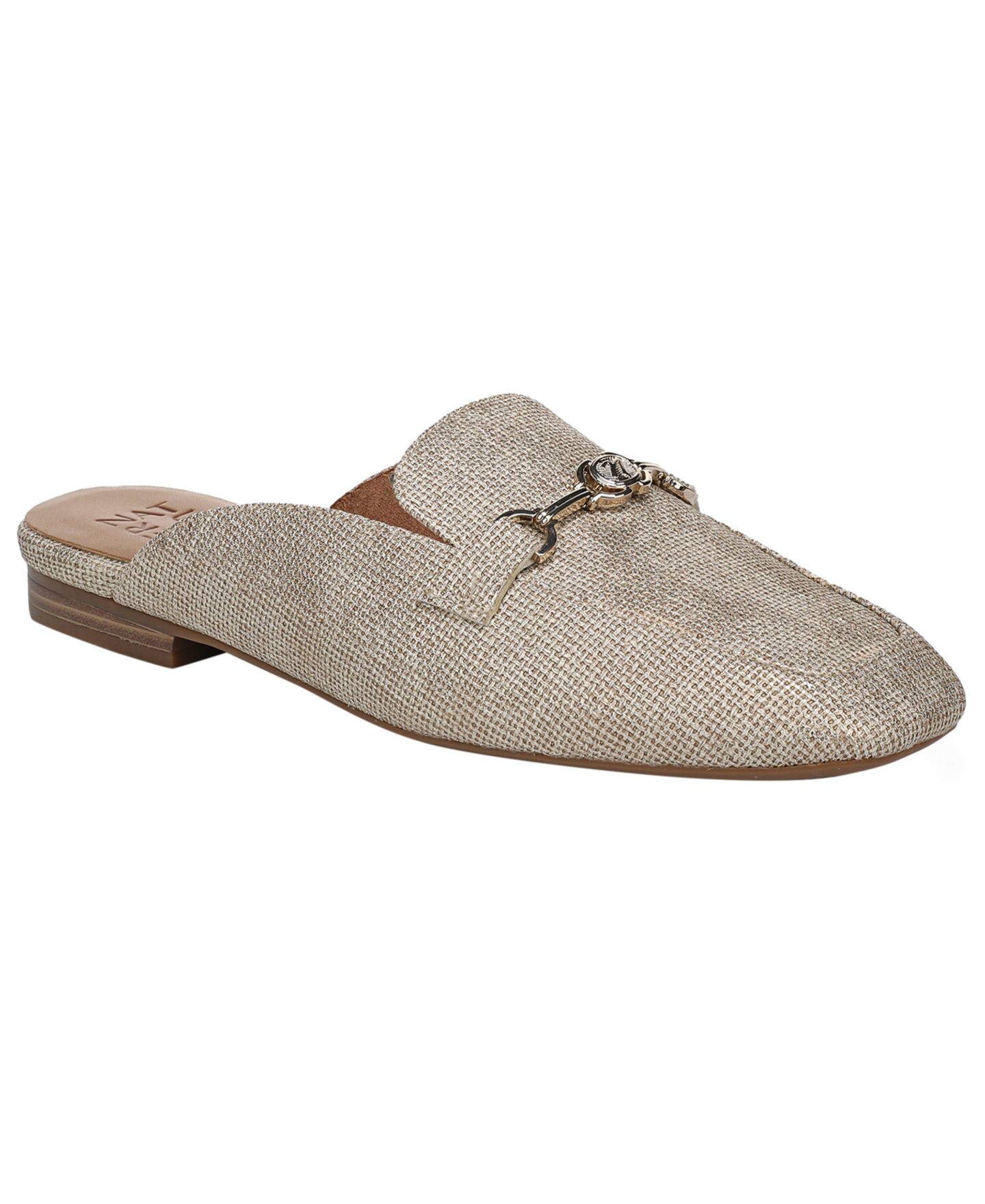 Женские сабо Naturalizer Basel Mule Flats, цвет: Натуральный бежевая искусственная кожа — фото 1
