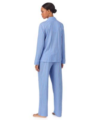 Petite Long-Sleeve Top and Pajama Pants, 2-Piece Set