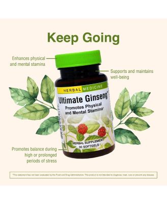 Herbs ETC. Ultimate Ginseng, 30 CT
