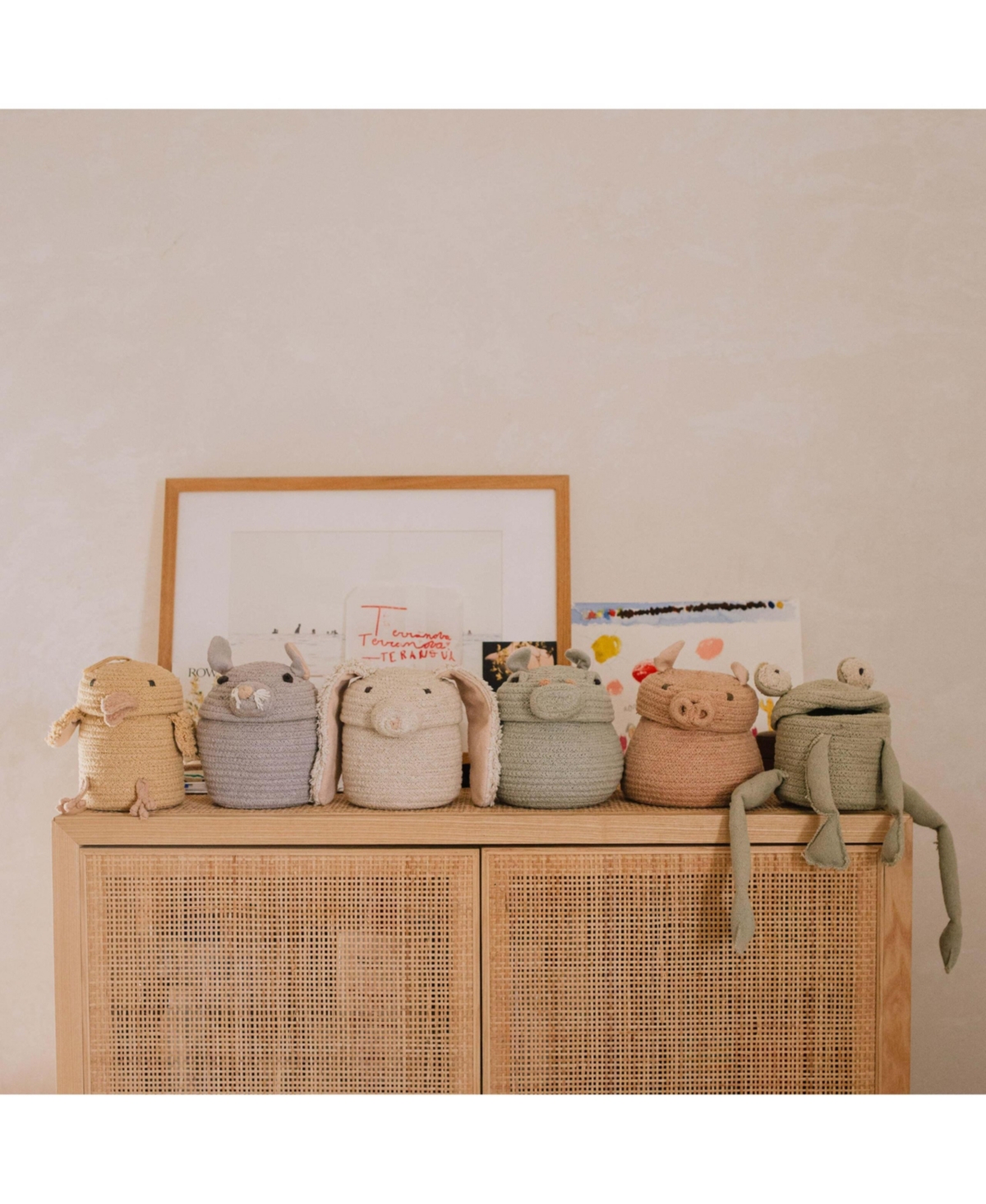 Lorena Canals Basket Mini Fred the Frog