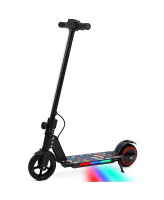 6.5-Inch Foldable Kids Electric Scooter for Fun Rides, Up to 5 Miles, 150W Motor & Deck Lights