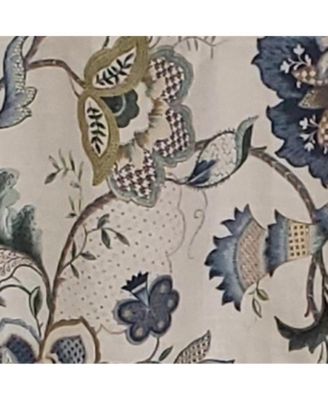 Ophelia Tab Valance All season 4" Tab Valance 45" x 15" Iris Blue