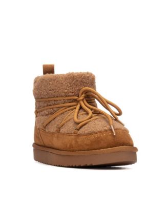 Women's Suede Comfort Ankle Booties By XTI