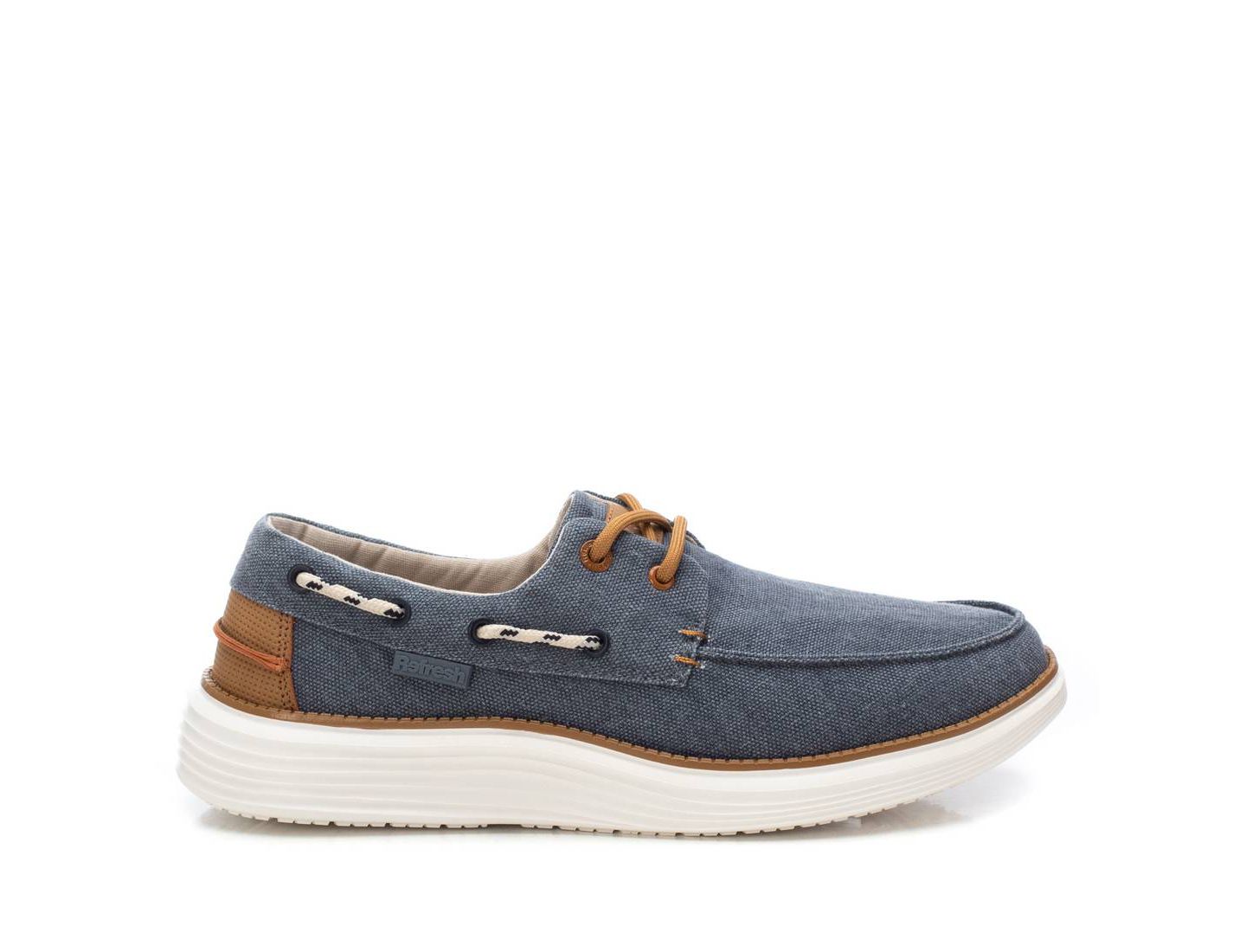 Мужские туфли XTI Casual Comfort Boat Shoes Refresh Collection, цвет: Тёмно-синий — фото 1
