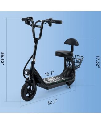 8-Inch Kids Electric Scooter with 11 MPH, 12-Mile Range & 3 Speed Modes, Parent-Approved