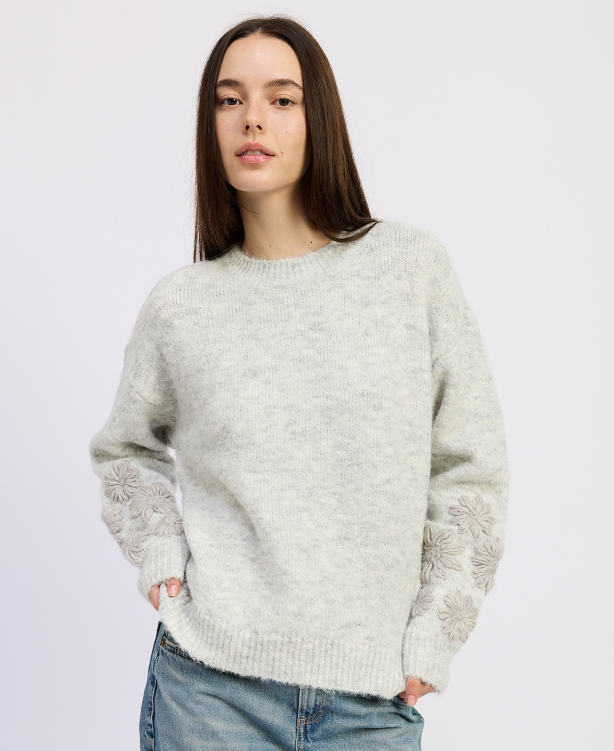 En Saison Women's Alannah Crewneck Sweater