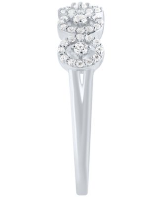 White Diamond Ring (1/5 ct. t.w.) in 10k Yellow Gold (also in 10k White Gold)