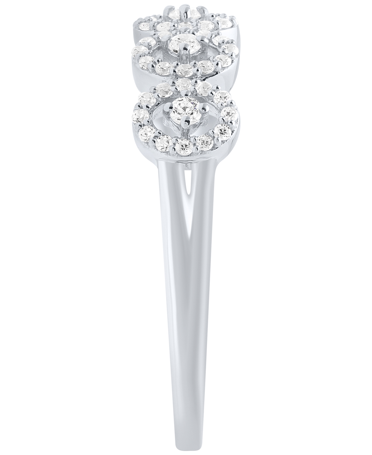 Macy's White Diamond Ring (1/5 ct. t.w.) 10k Yellow Gold (also Gold)