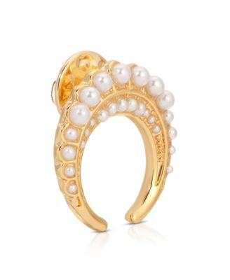 Gold Plated Celestial Brooch Set