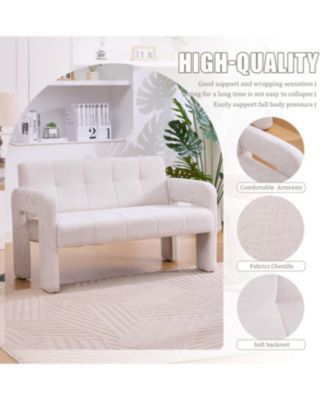  Nordic Modern Double Armchair Sofa for Living Room & Bedroom