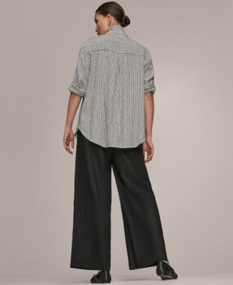 Women's Collared Button Front Shirt