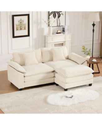  Cloud Couch: Ultimate Comfort Chenille Sofa with Ergonomic Support