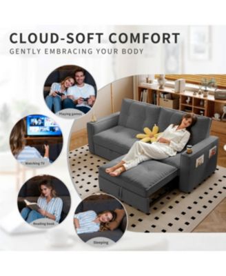Streamdale Multi-Functional Convertible Sofa Bed 2-in-1 (for Sitting & Sleeping)