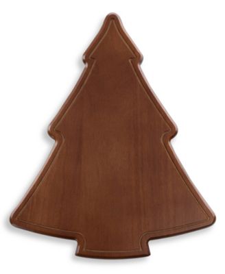 Christmas Tree Serving Tray with Gourmet Gift Pack, 3 Piece
