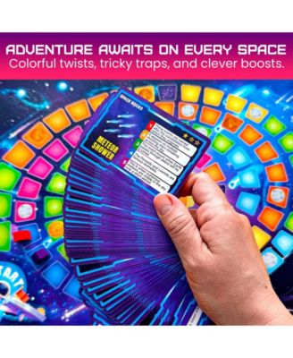 Space Board Game for Kids Ages 8-12 and Families – Fun Space Trivia Game with 50 Cards – Learn Planets, Moons Facts – Educational Family Games
