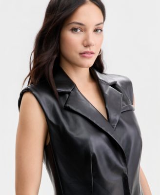 Women's Sleeveless Structured Vest