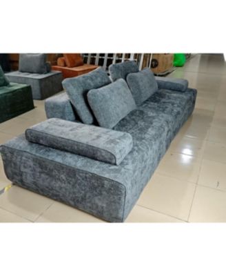 Sofa Couch for Living Room, Modern Loveseat with Extra Deep Seats, Grey