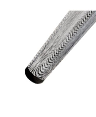 Streamdale Set of 4 Silver & White Dining Chairs, 37" High, Ergonomic PU Backrest