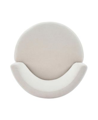 Streamdale Modern Swivel Upholstered Side Chair in Beige