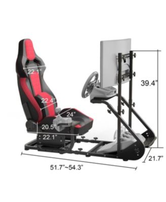 Streamdale Racing Wheel Cockpit for Fanatec, PXN, Thrustmaster, Logitech