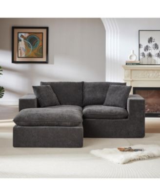 Modern Chenille Cloud Sofa - Freely Combinable, Comfortable Living Room Furniture