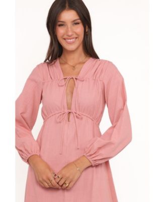 Women's Riven Long Sleeve Maxi Dress