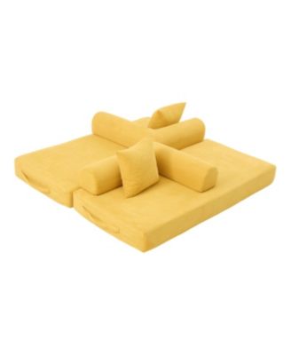 Streamdale Foldable & Compressible Sofa with Metal Frame for Small Spaces