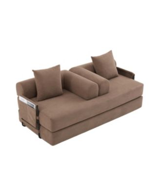 Streamdale Foldable & Compressible Sofa with Metal Frame for Small Spaces