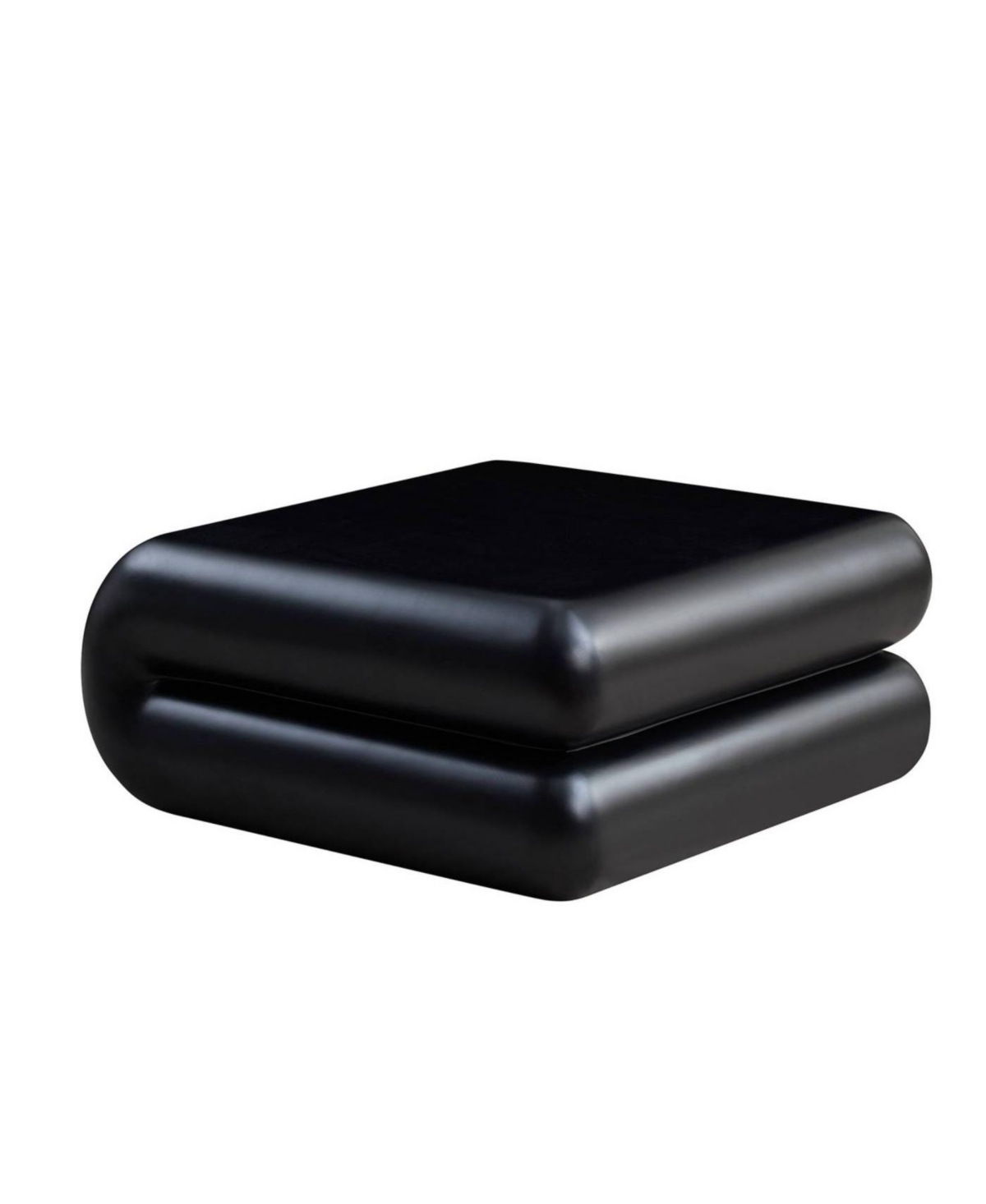 Streamdale Furniture Streamdale Black fiberglass Coffee Table