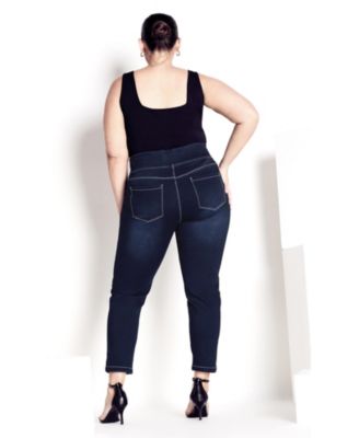 Women's Butter Denim Pull-On High Rise Jean